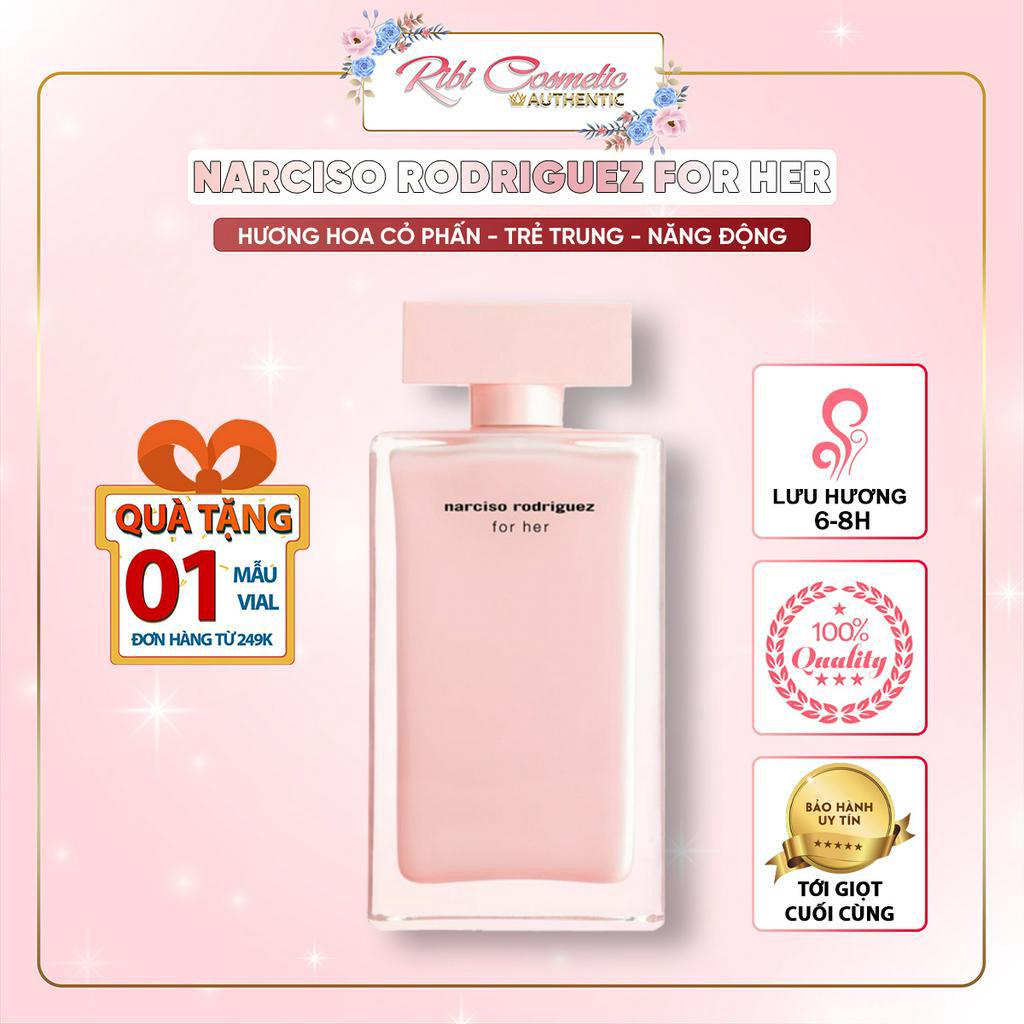 Nước Hoa Nữ Hương Phấn Nar Hồng Nhạt Cao