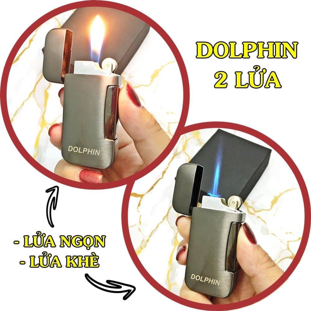 BẬT LỬA  DOL-PHIN 2 CHẾ ĐỘ LỬA (LỬA NGỌN VÀ LỬA HOẢ TIỄN) - (XÀI GAS)