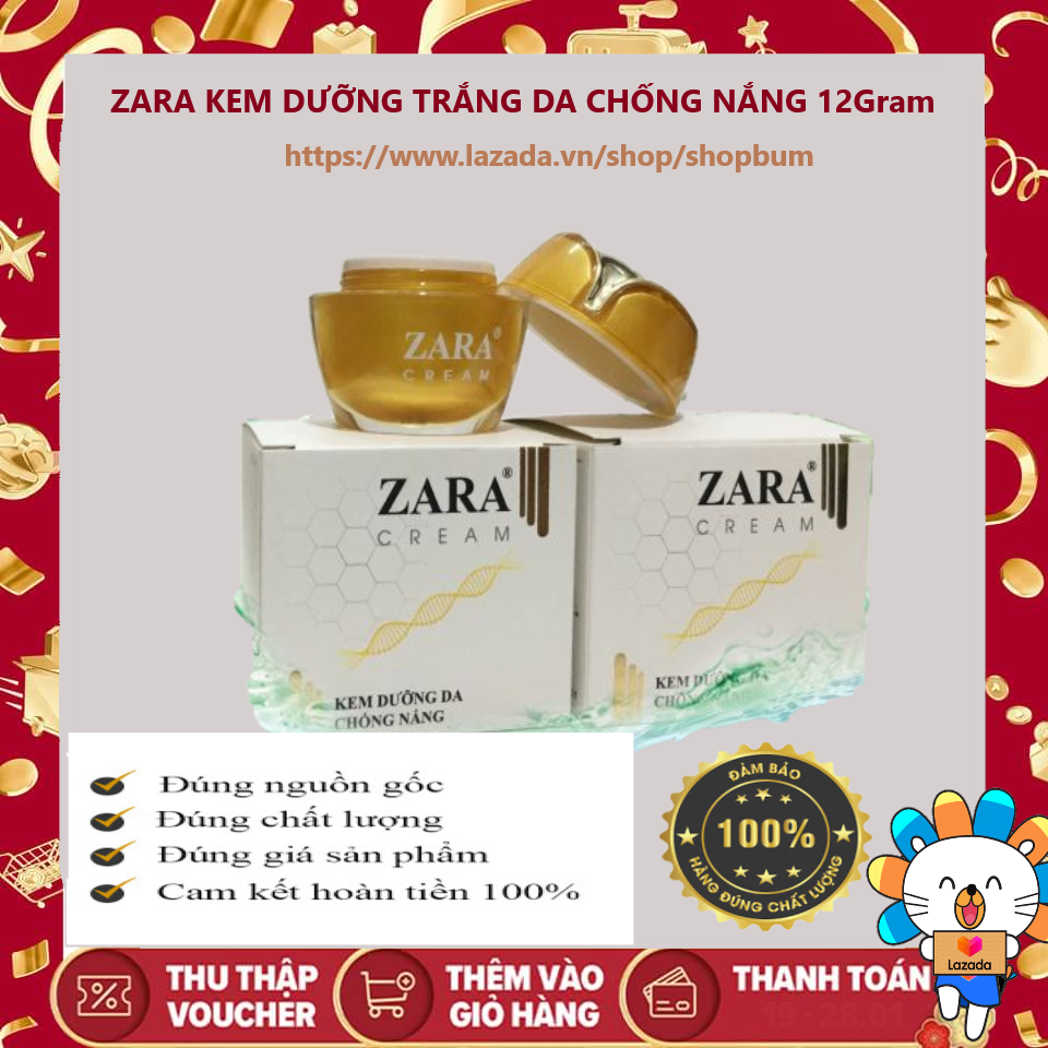 kem dưỡng trắng da chống nắng zara