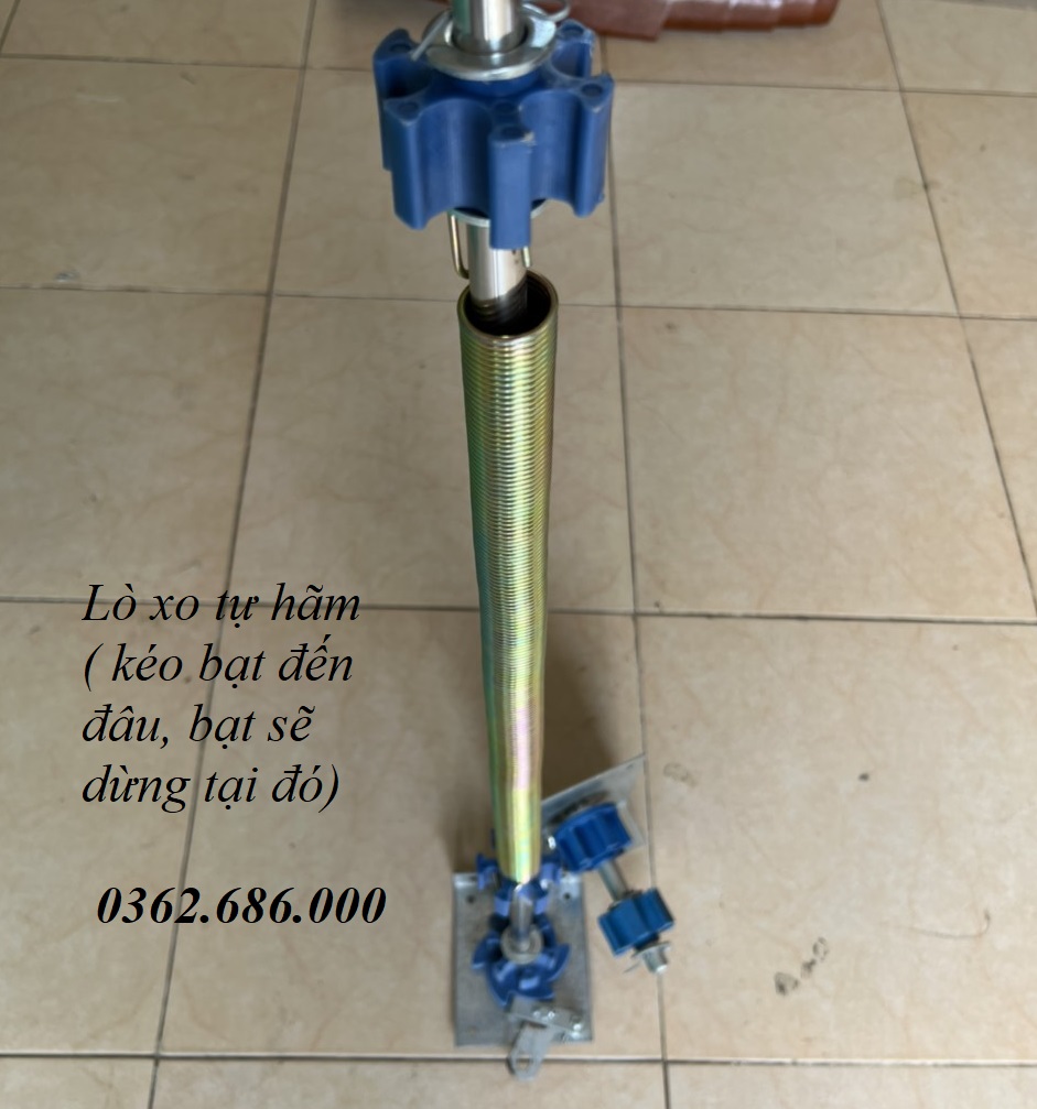 Lò xo bạt cuốn tự dừng, phụ kiện bạt cuốn