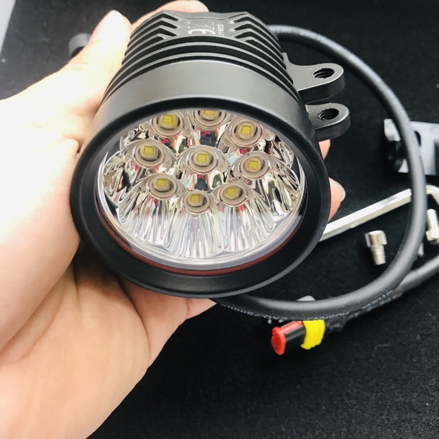 Đèn trợ sáng L9x , đèn pha led siêu sáng BH 6 tháng