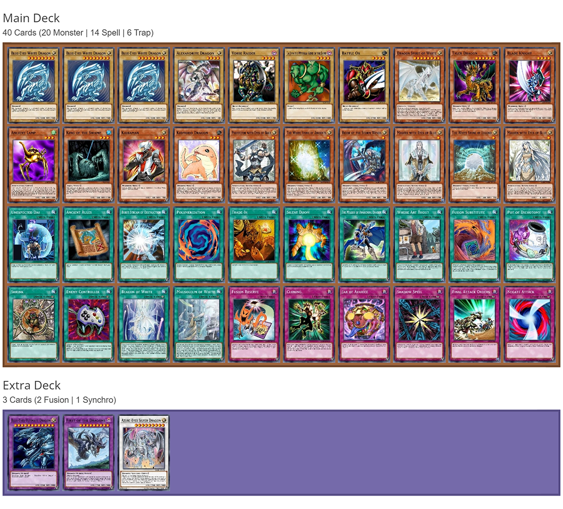 [Bài In Tiếng Việt] Bộ bài Yugioh - Legendary Decks II "Kaiba Deck"