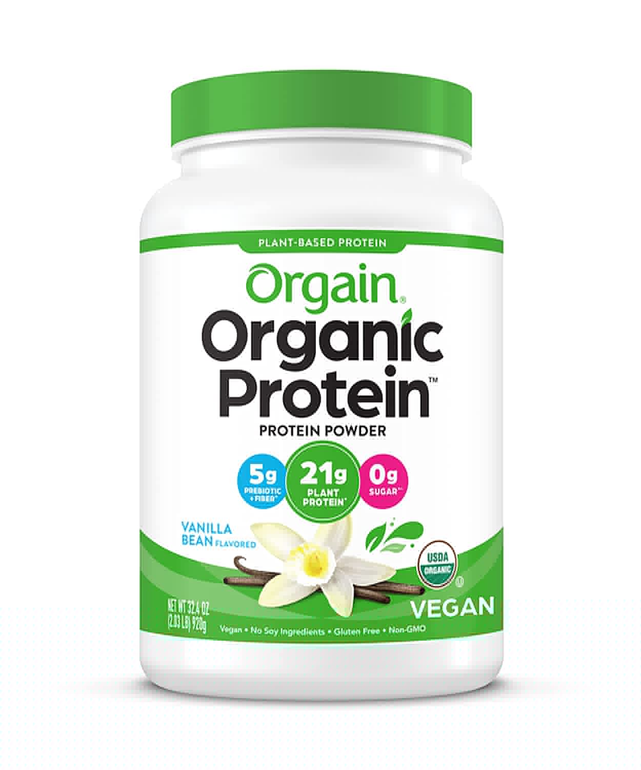 Bột Đạm Hữu Cơ Protein Organic Orgain vị VANILLA