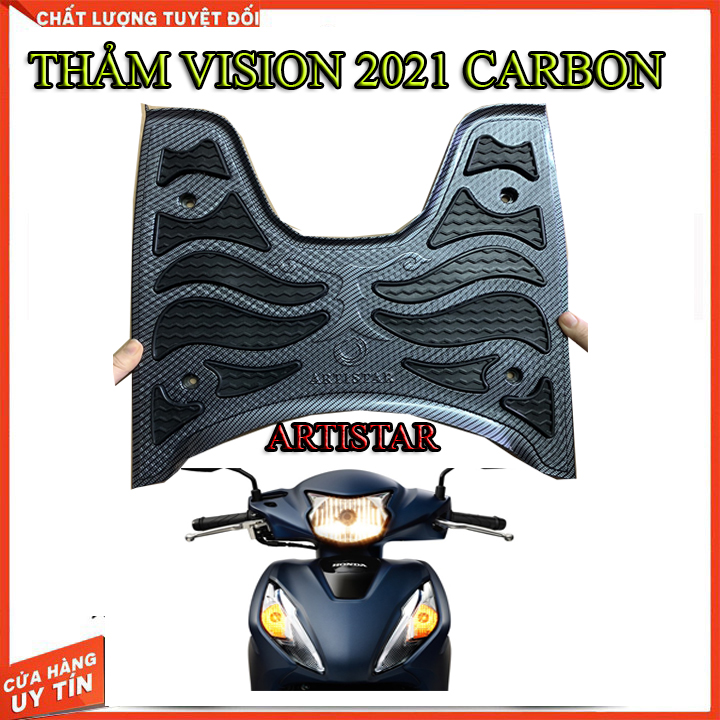 THẢM ĐỂ CHÂN VISION 2021 CARBON HÀNG CỦA ARTISTAR ( MỚI RA)