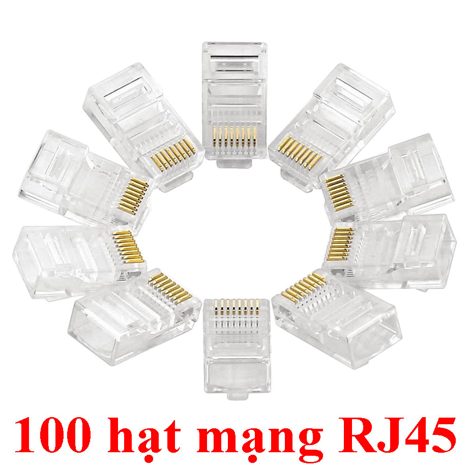HẠT MẠNG RJ45 TP-LINK XUYÊN THẤU CAT6 ( HỘP 100 )