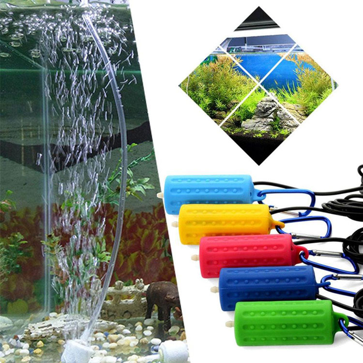 Máy bơm tạo Oxy dự phòng hồ cá USB 6V Mini