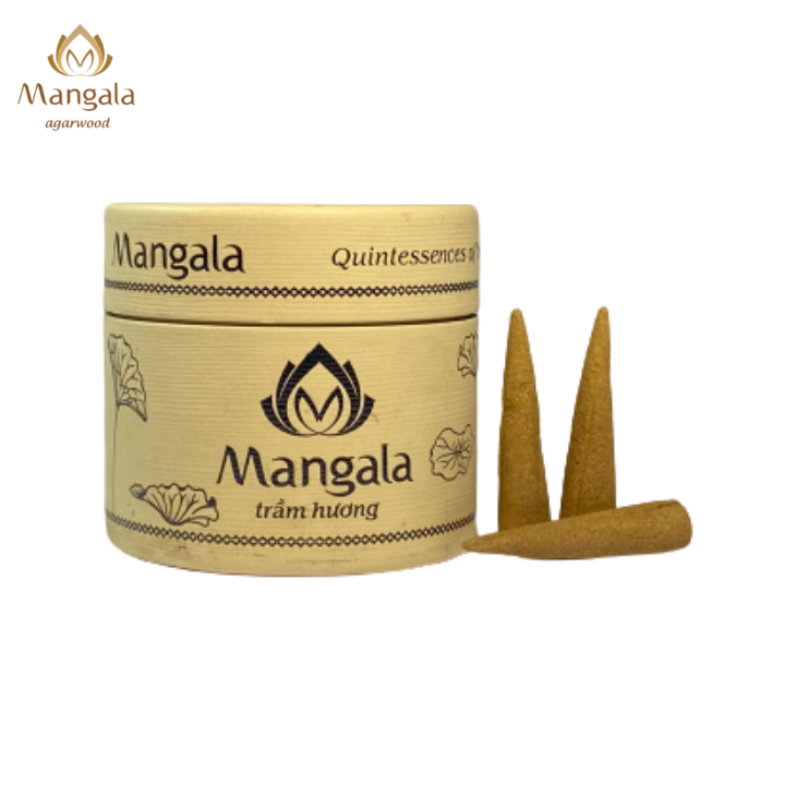 Bud agarwood premium Mangala-25 tablets small (Little Smoke)-white box-tower bass virgin materials, committing to aromatherapy and chemicals