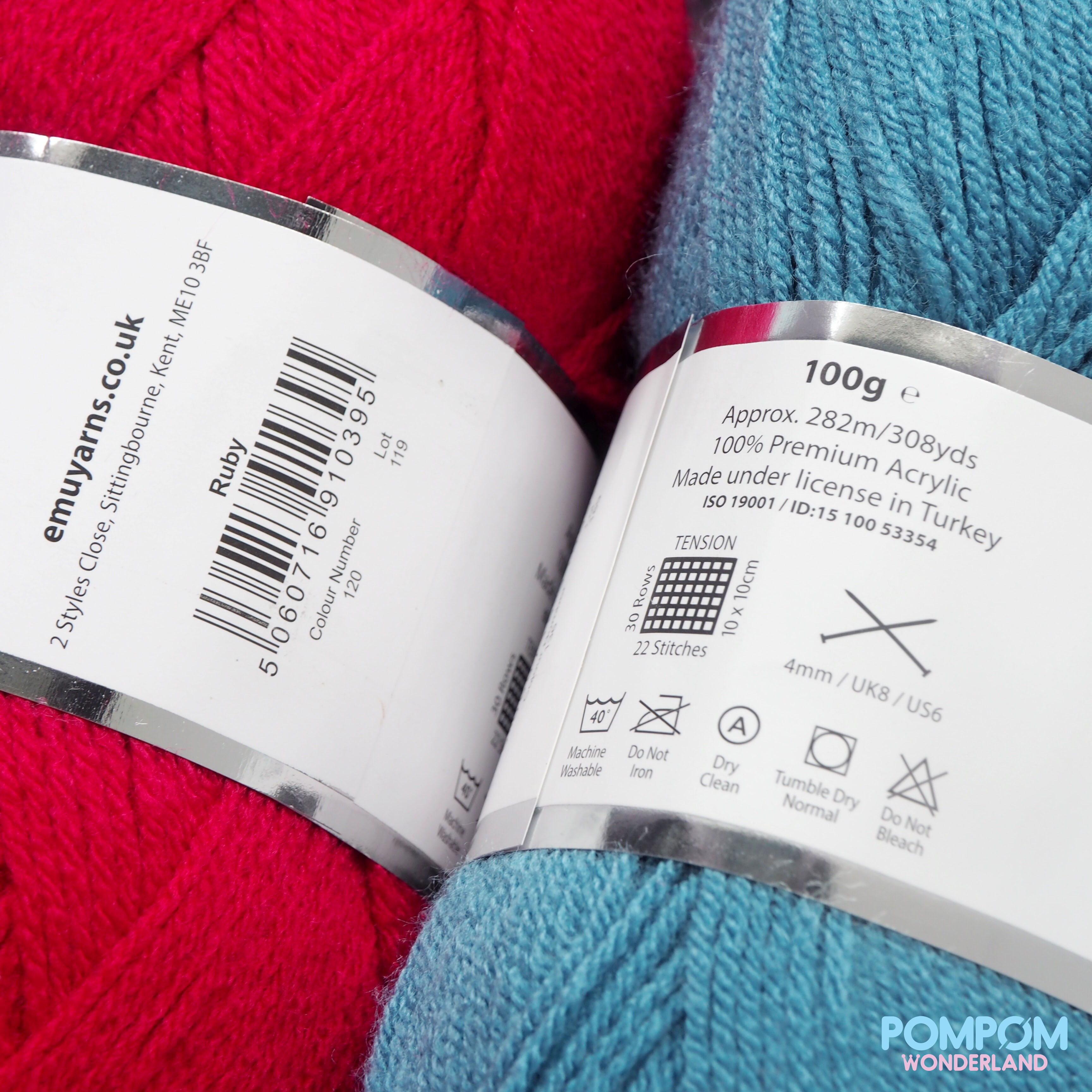 Len sợi Acrylic Yarn Emu Classic DK (Tông màu đậm)
