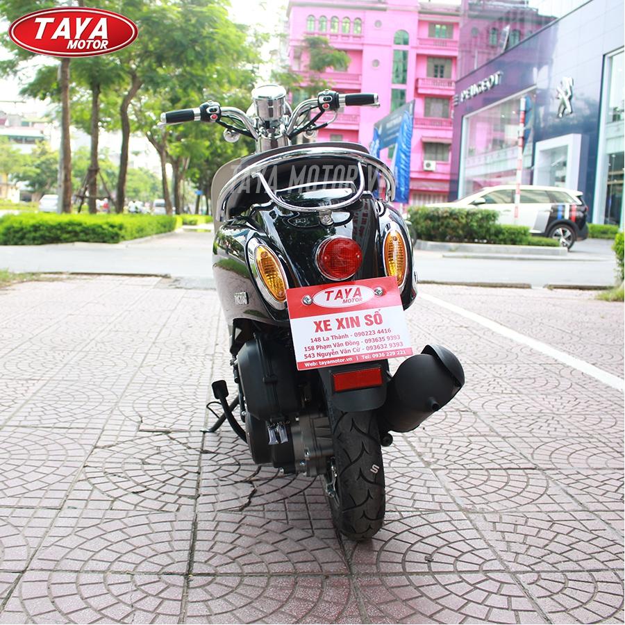 [Trả góp xe máy 0%] Xe tay ga 50cc TAYA CREA (đen nhũ)