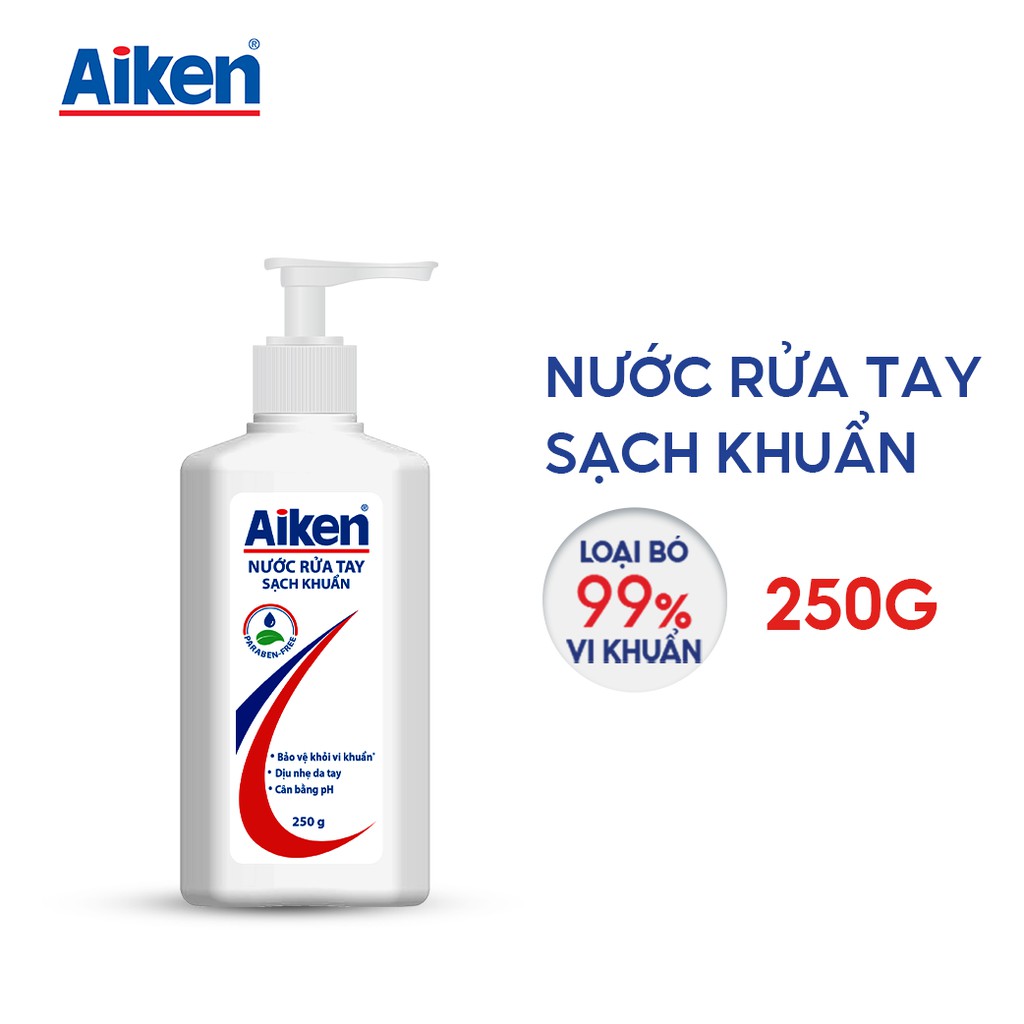 Aiken Nước rửa tay Sạch khuẩn
