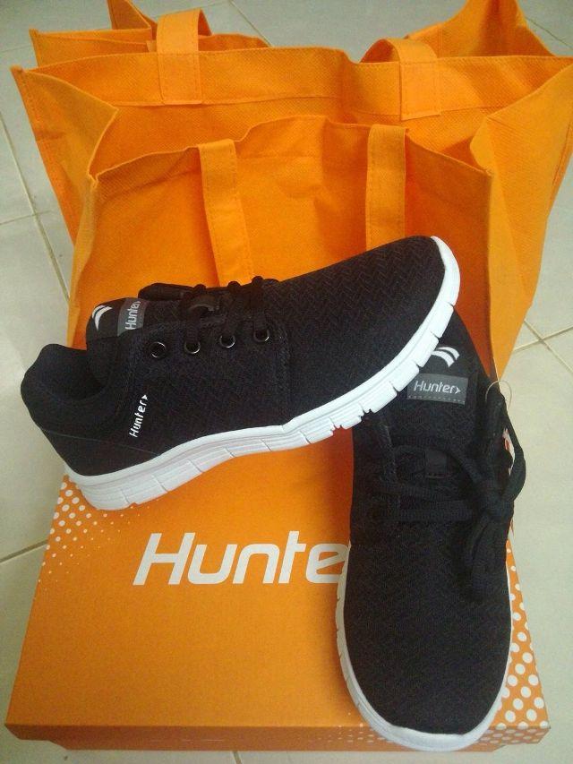 Giày thể thao cao cấp nam Hunter Bitis DSM065233DEN (Đen)
