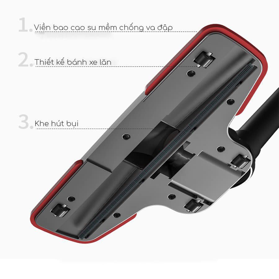 Máy Hút Bụi Cầm Tay SEKA SK-09Max Công Suất 2000W Lực Hút Cực Mạnh