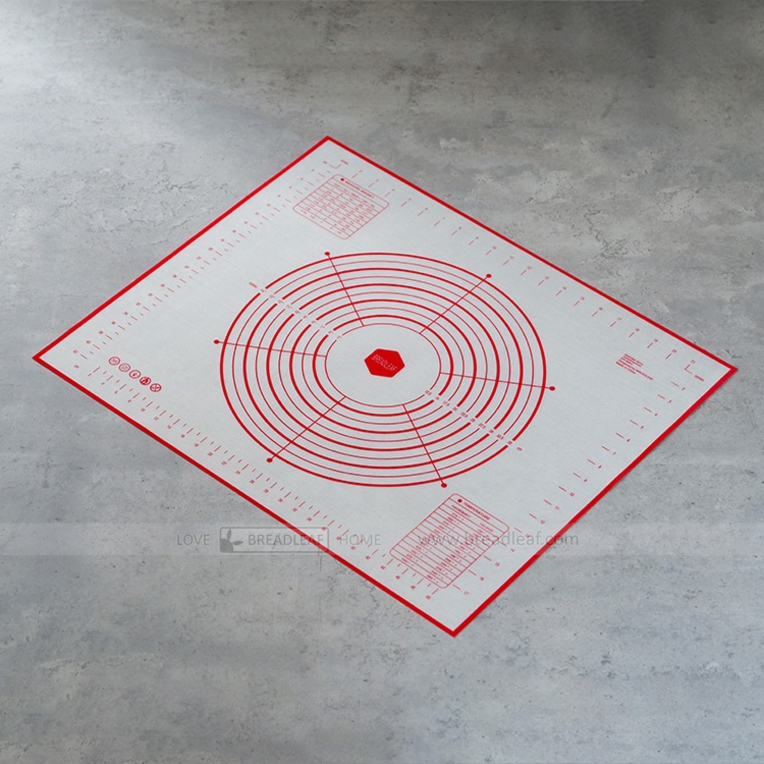Tấm nhào bột Breadleaf/ Silicone mat chịu nhiệt (50x60cm) . BLVN-050