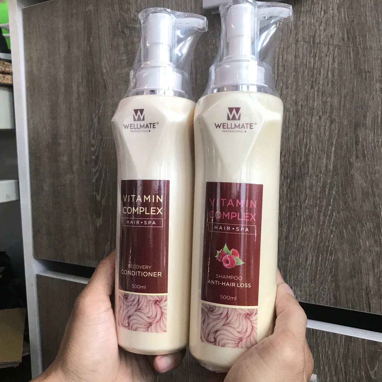 [Wellmate - chính hãng] [MẪU MỚI] Dầu gội chống rụng kích mọc tóc Wellmate 500ML