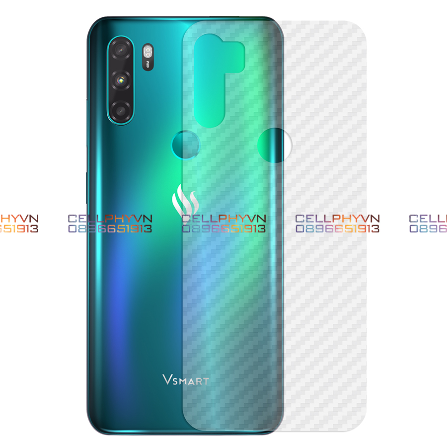 Miếng dán lưng cacbon Dành Cho Vsmart Active 3