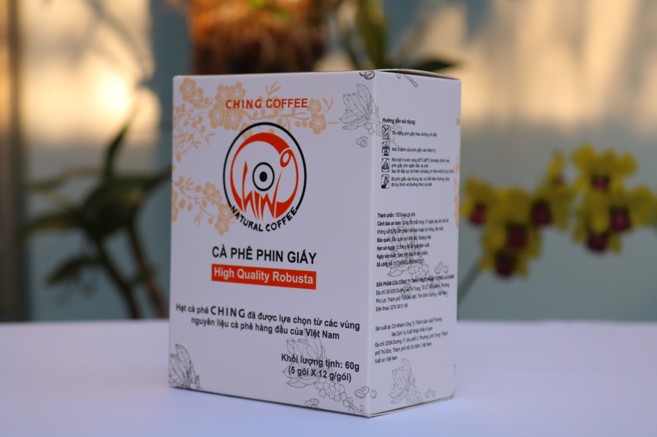 cà phê giấy ching