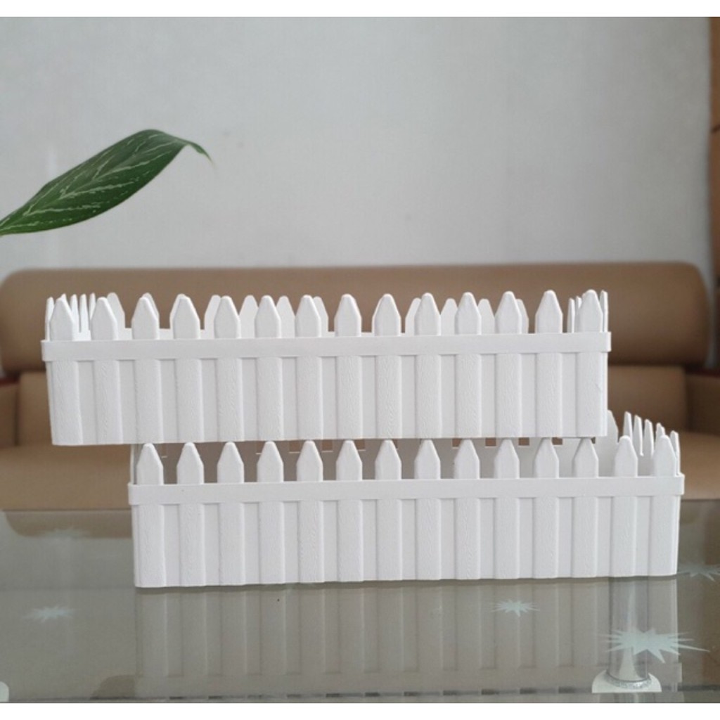 Chậu hàng rào nhựa - dài 42cm