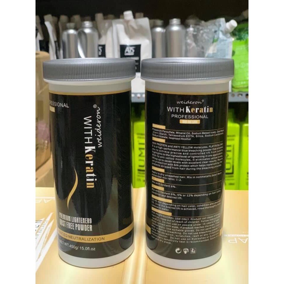 Bột tẩy tóc Blondie Power màu xanh 500gam