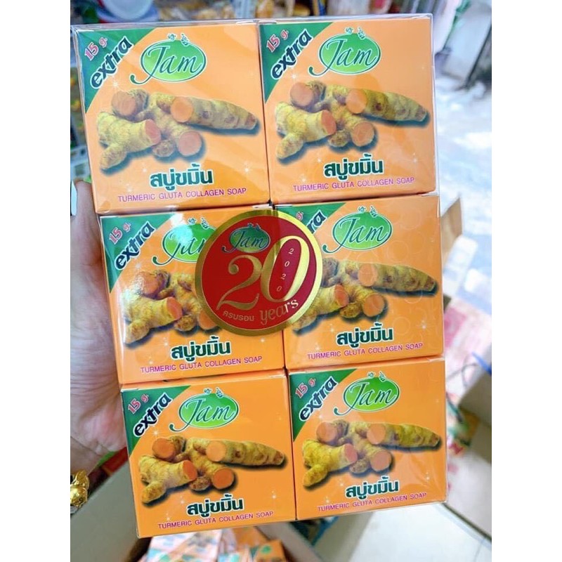 Xà Phòng / Xà Bông Tắm Nghệ Thái Lan