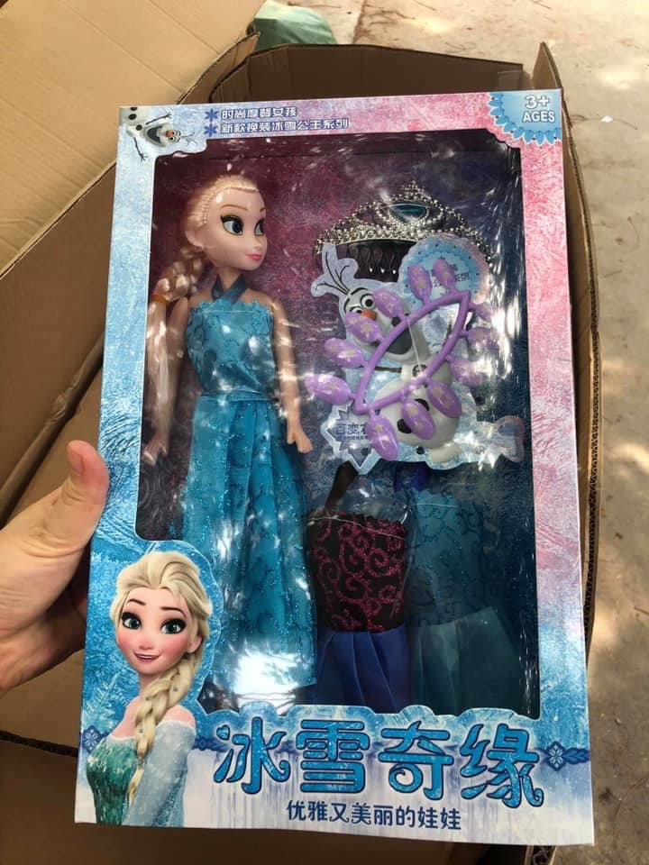 BÚP BÊ CÔNG CHÚA ANNA VÀ ELSA