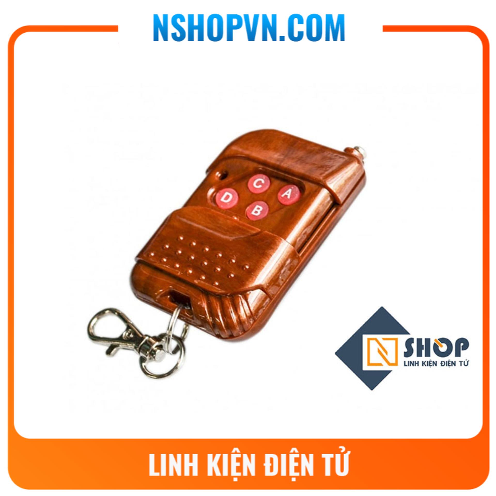 Remote 433mhz 4 kênh abcd mã hàn