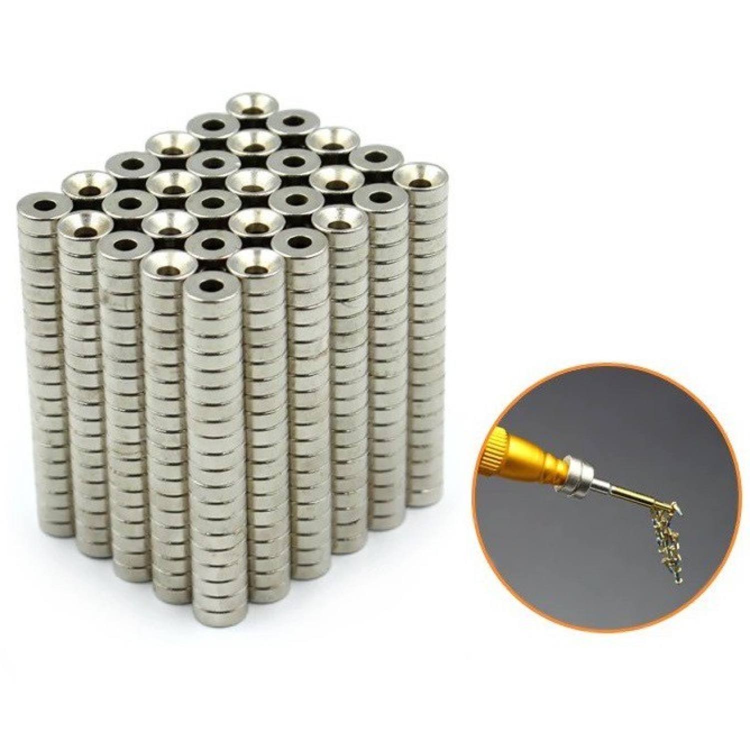 Combo 5-10 cục nam châm gắn đầu tovit bé sửa điện thoại, đồng hồ