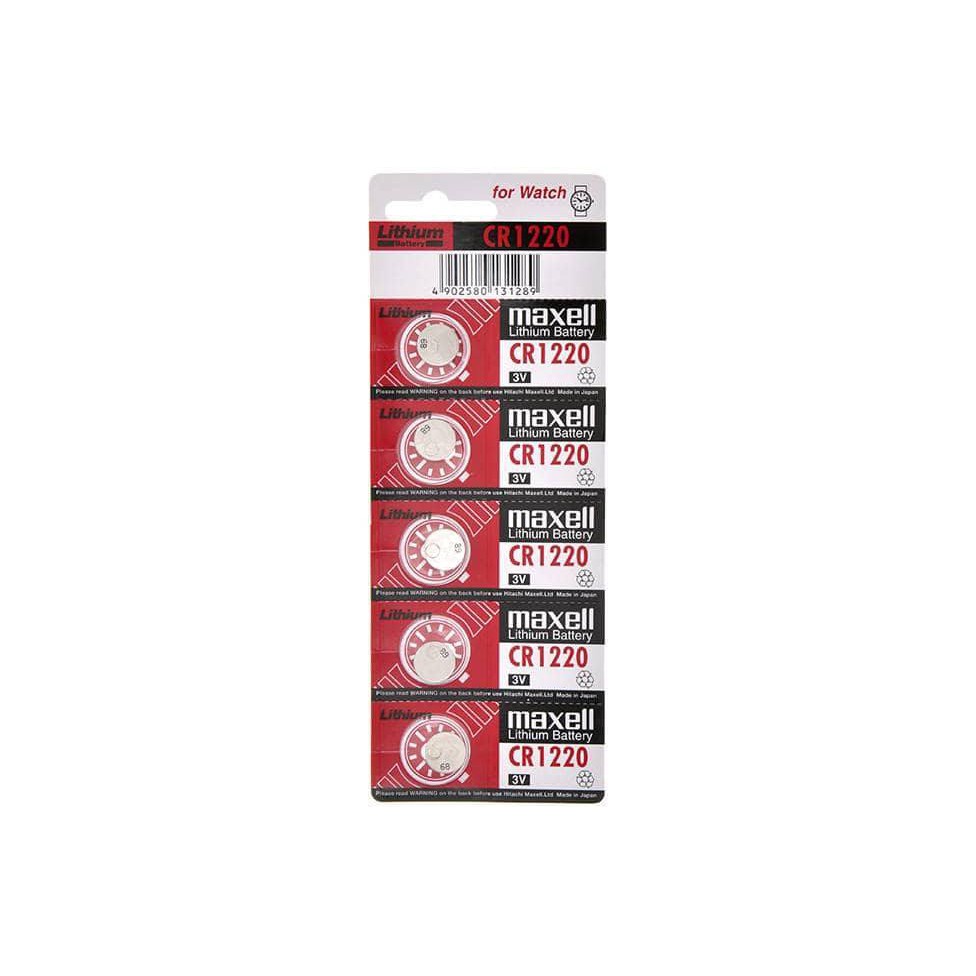 Vỉ pin cr1220 1220 maxell lithium 3v chính hãng japan