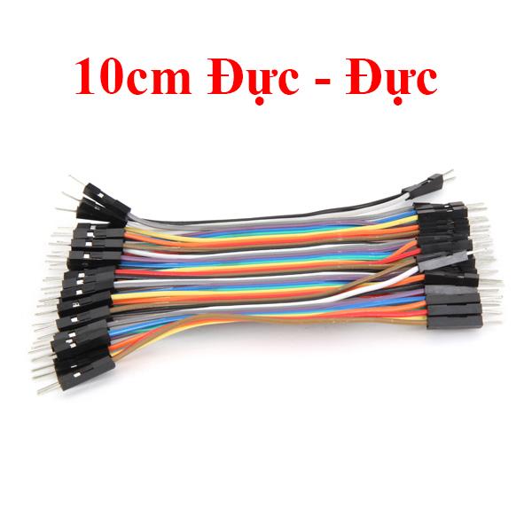 Dây bus 2.54 ( đực -cái) 10cm - bẹ 40 sợi
