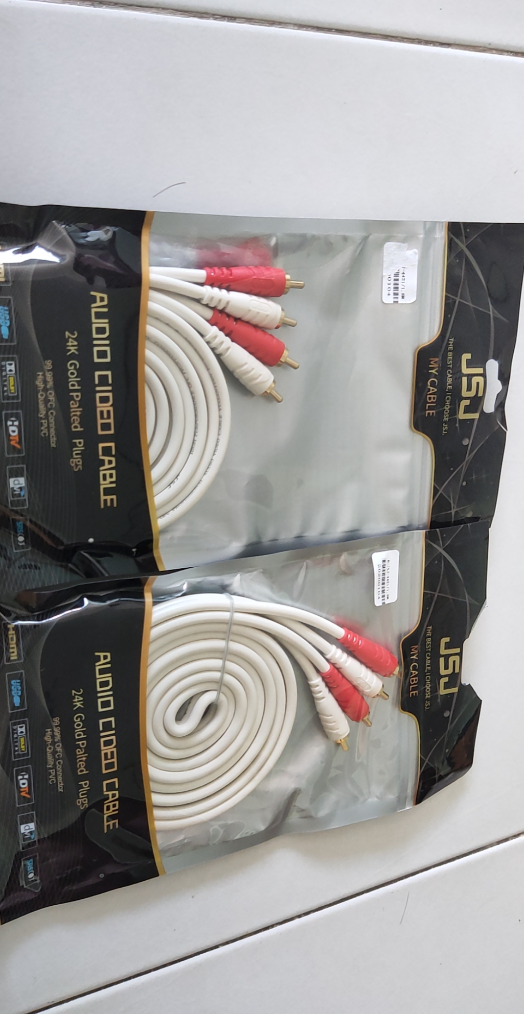 [HCM]Dây cable 4 đầu bông sen dài 1.8m