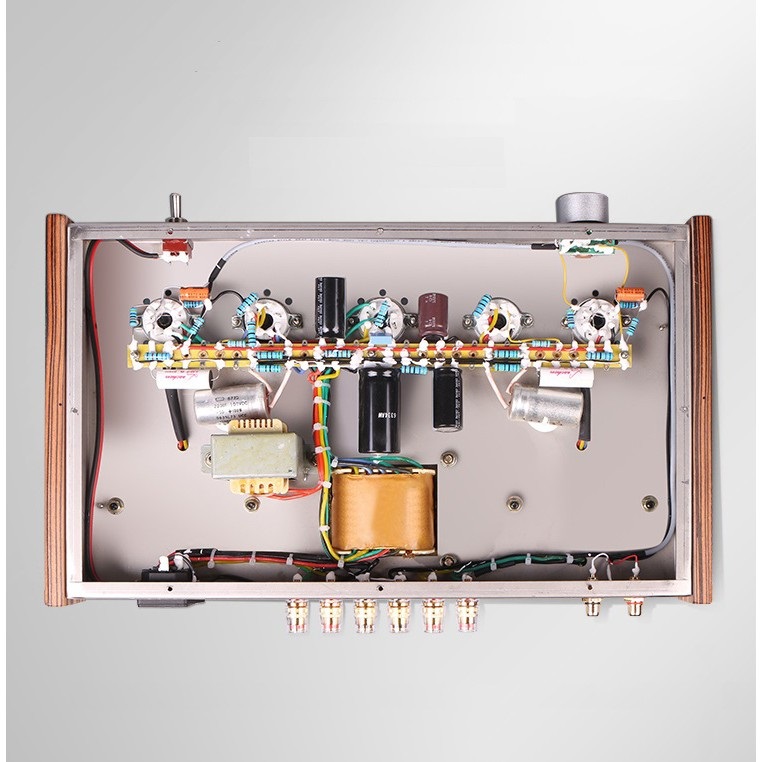 Ampli đèn EL34 hãng Oldchen công suất 10w/ 1 kênh chất âm mềm mại (EL34 5 bóng bạc). Oldchen EL34-B Tube Amplifier Single Ended Amplifier Hifi Amp Vacuum Tubes