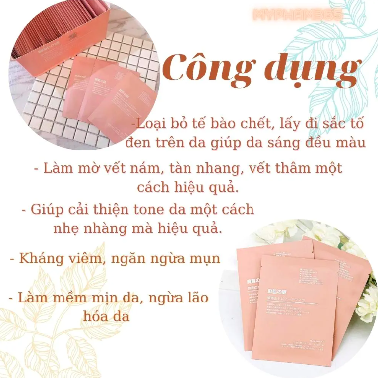 Hộp 50 miếng Mặt nạ tế bào gốc nhau thai Nhật Bản