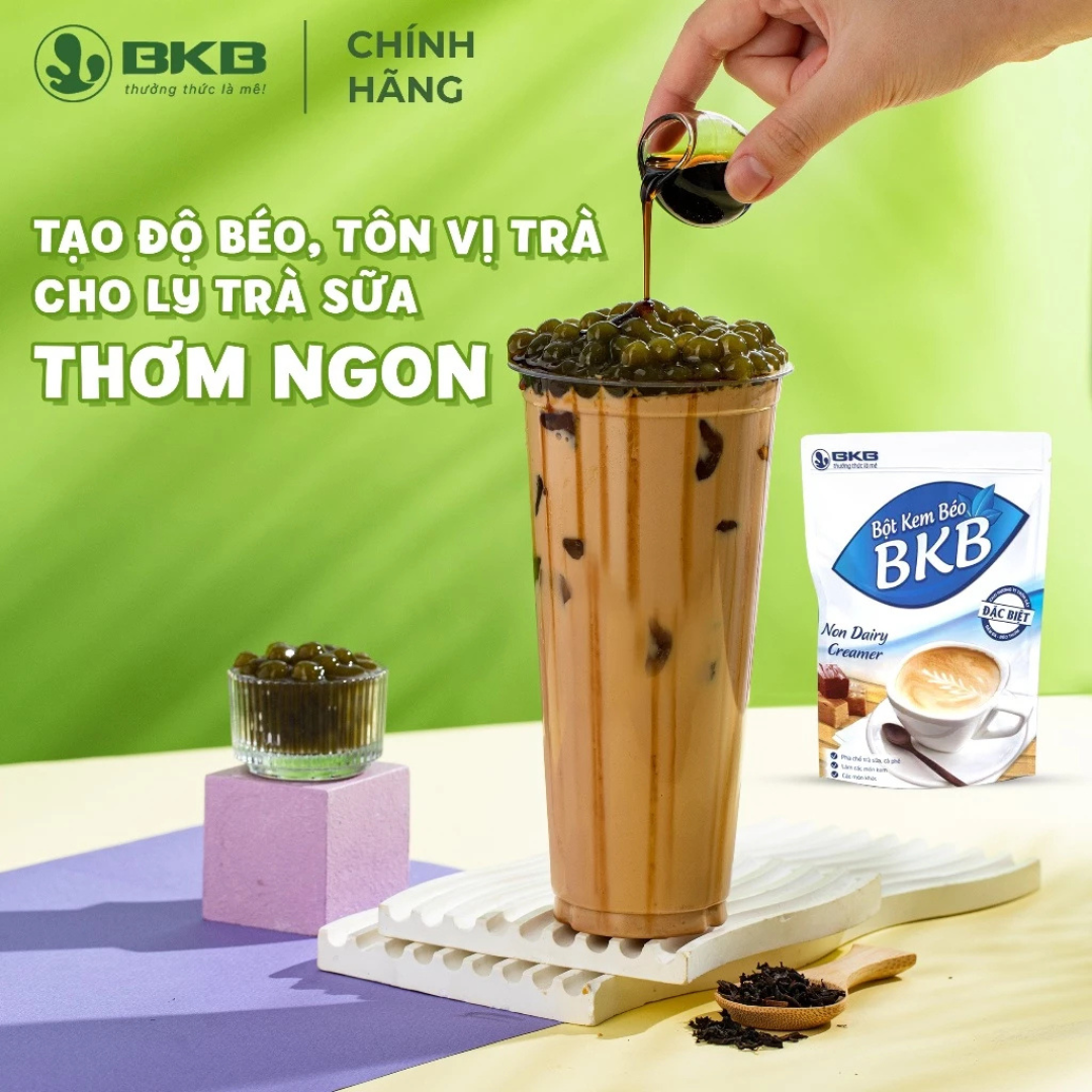 Bột Kem Béo BKB Siêu Ngon 1kg – Bí Quyết Tạo Nên Đồ Uống Hấp Dẫn