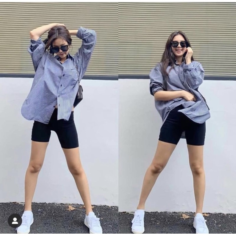 (Hàng có sẵn) Quần biker short - legging đùi nữ năng động.