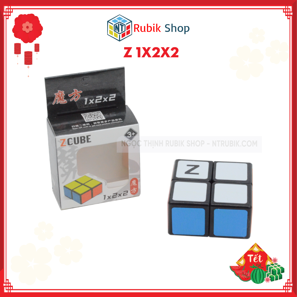 [Hoàn tiền 10%][Rubik Biến Thể] Rubik ZCube Z 1x2x2 đồ chơi thông minh