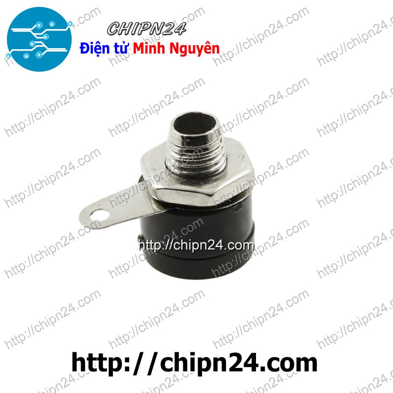 Jack chuối cái 4mm đen