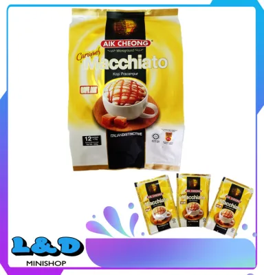[HCM]Cà Phê Aik Cheong Caramel Macchiato 300gr