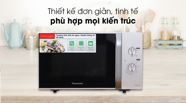 Lò vi sóng Panasonic NN-SM33HMYUE 25 lít [New 100%]