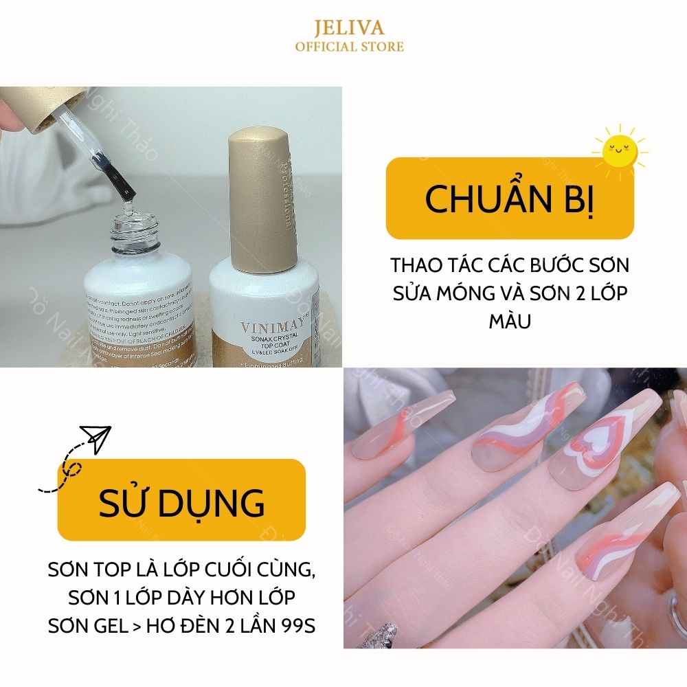 Top kim cương Vinimay chính hãng 15ml