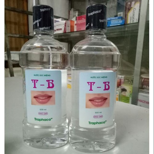 Nước súc miệng t-b chai 500ml