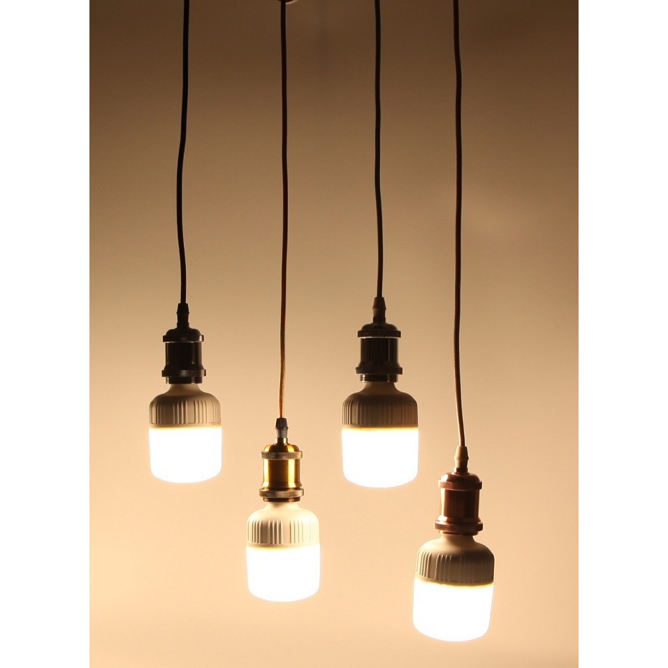 Dây đèn thả cổ điển bóng đèn led búp trụ trang trí 9w