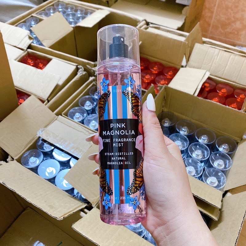 [BD] Xịt thơm body mist toàn thân Pink Magnolia