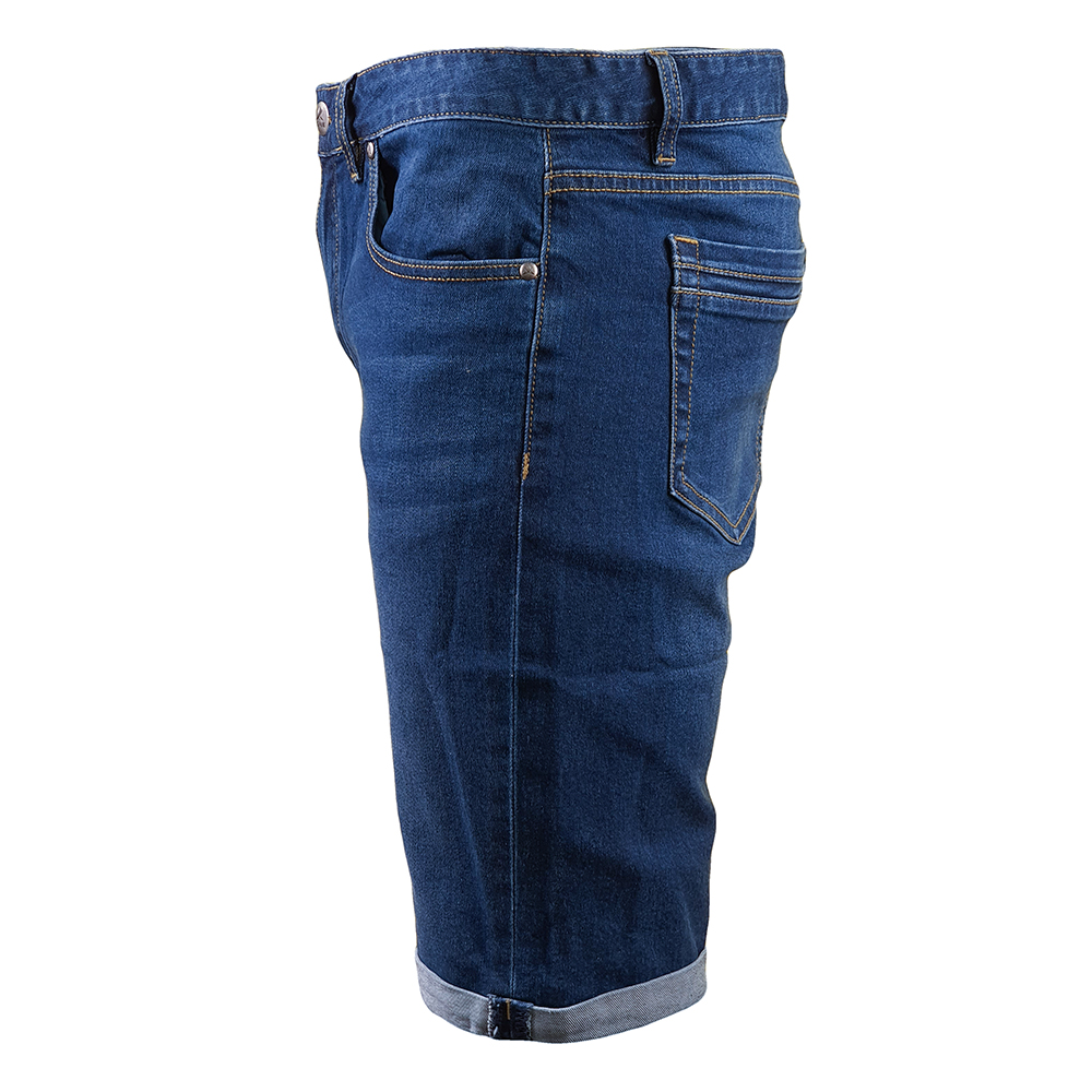 Quần short jean nam mẫu trơn phù hợp với mọi lứa tuổi