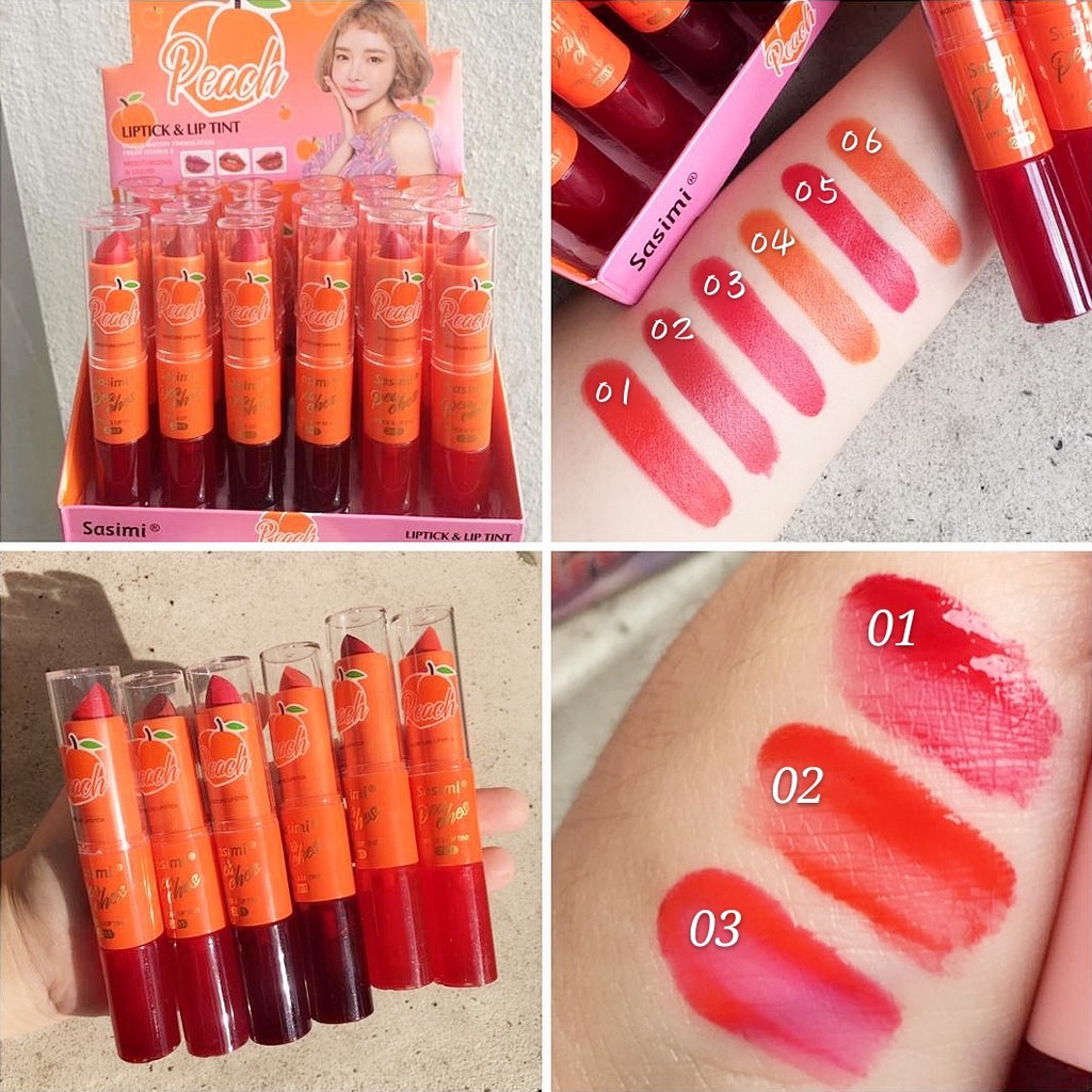 SON LÌ MÀU 02 ĐẦU LIPSTICK VÀ LIPTINT