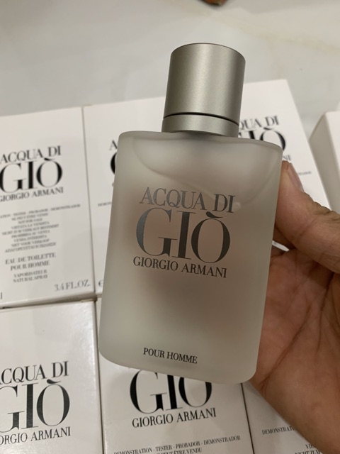Nước hoa tester acqua di gio (giò trắng)100ml (như hình)