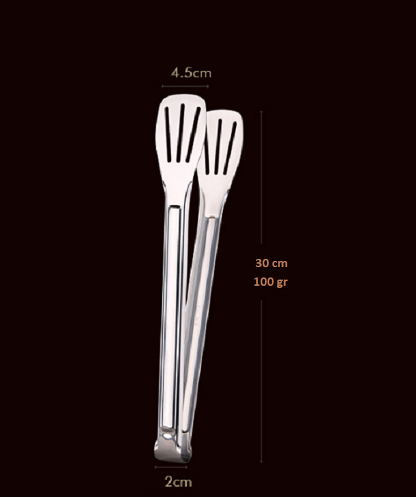 Kẹp gắp thức ăn cao cấp Inox 304