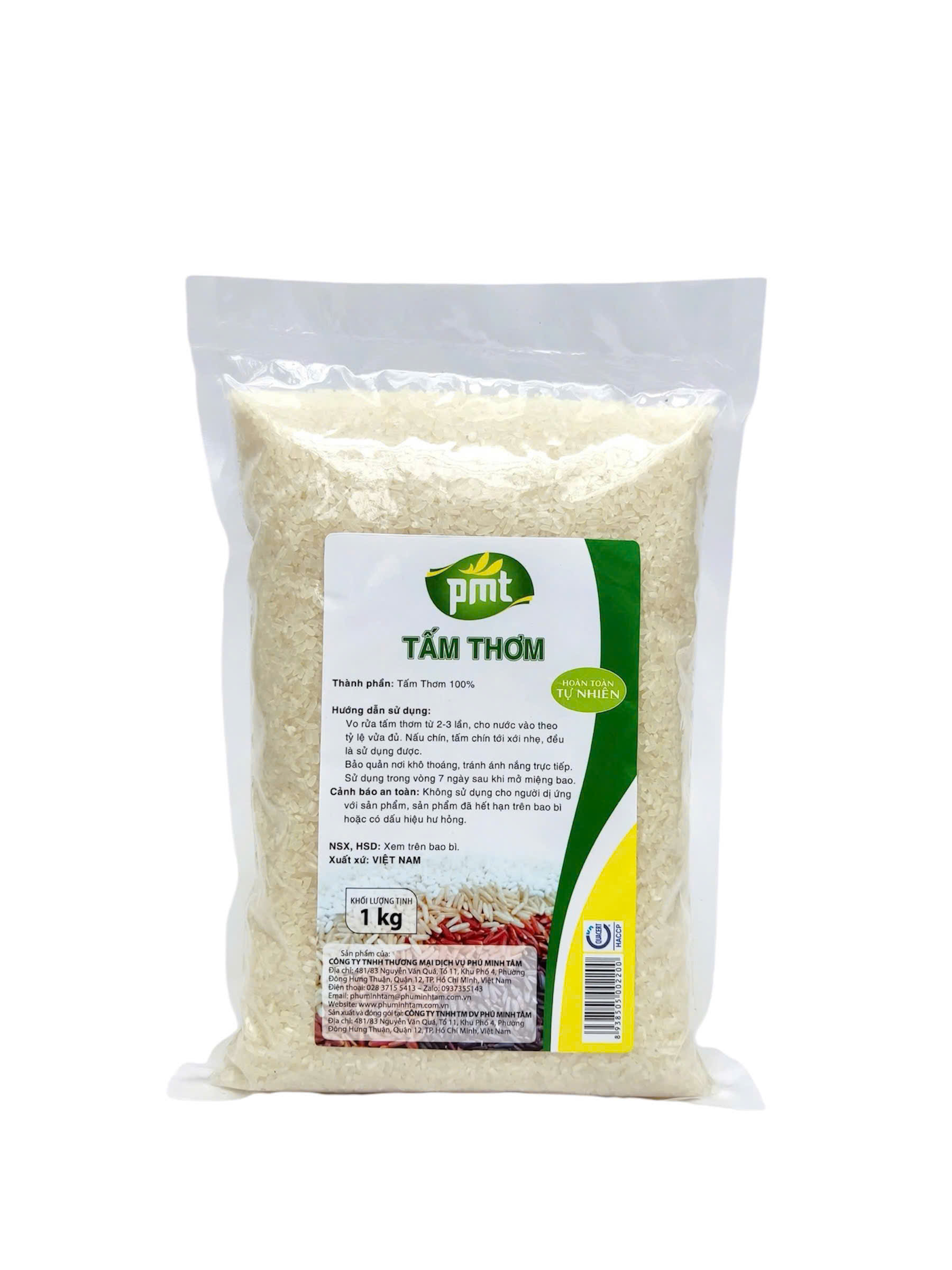 Tấm thơm - hàng Cty Phú Minh Tâm -  gói 1kg