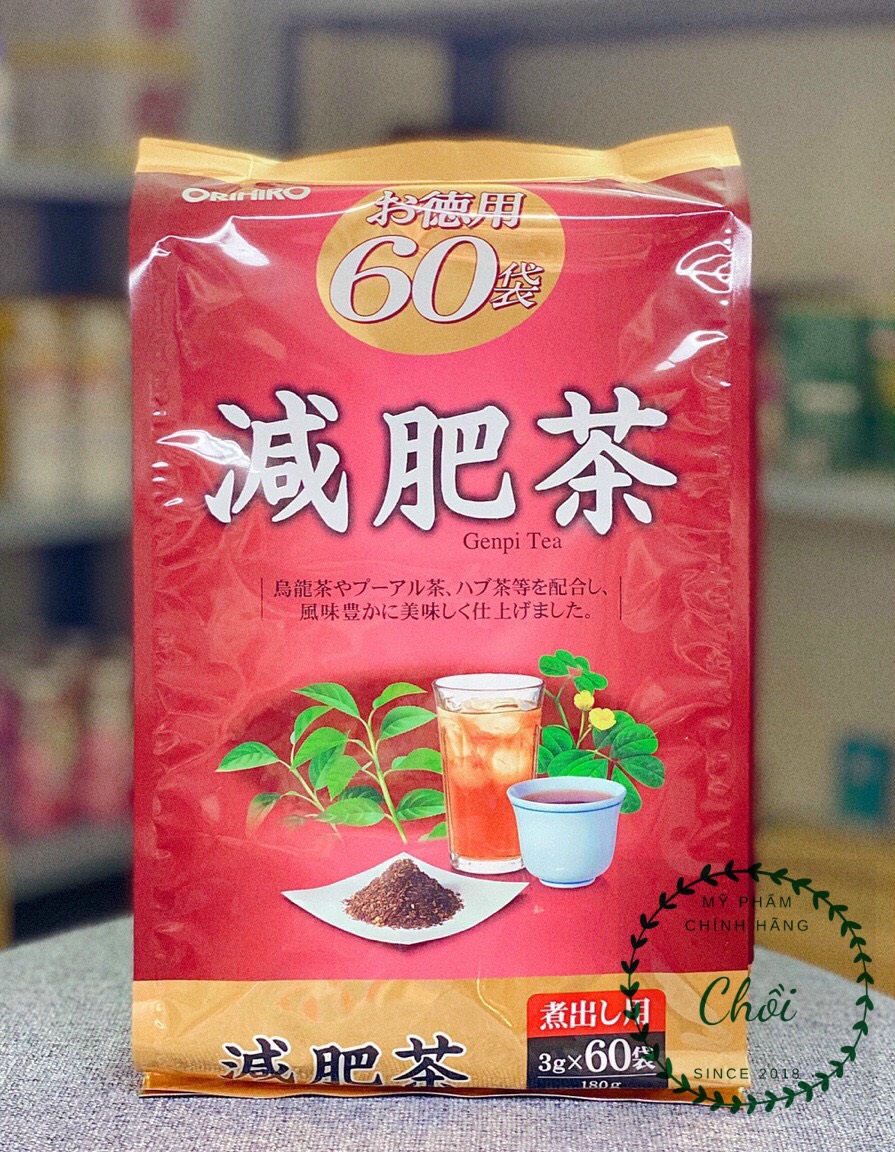 Trà giảm mỡ bụng Genpi Tea Orihiro Nhật bản