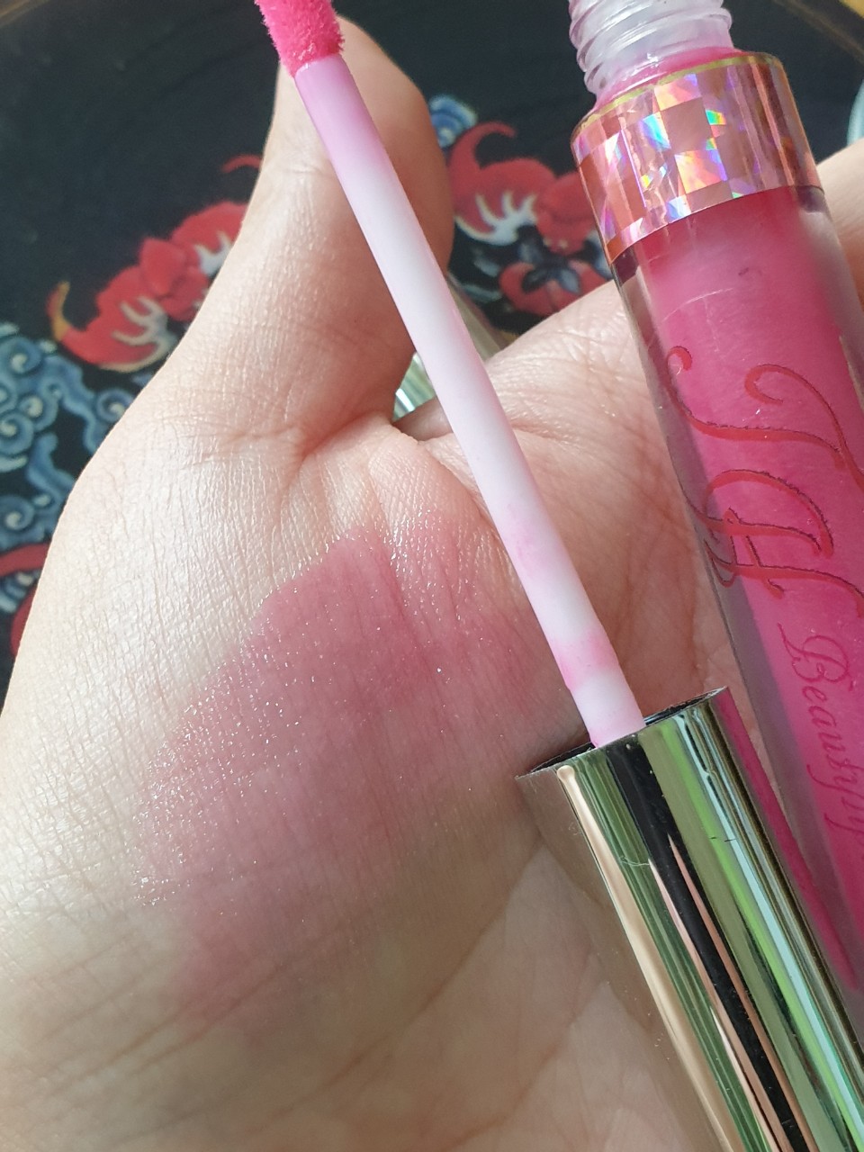 Natural Lip rose windbreaker