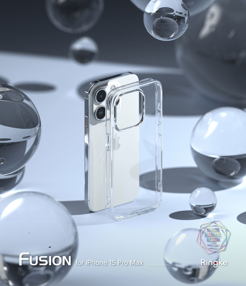 Ốp lưng iPhone 15 Pro Max/15 Pro/15 Plus/15 RINGKE Fusion