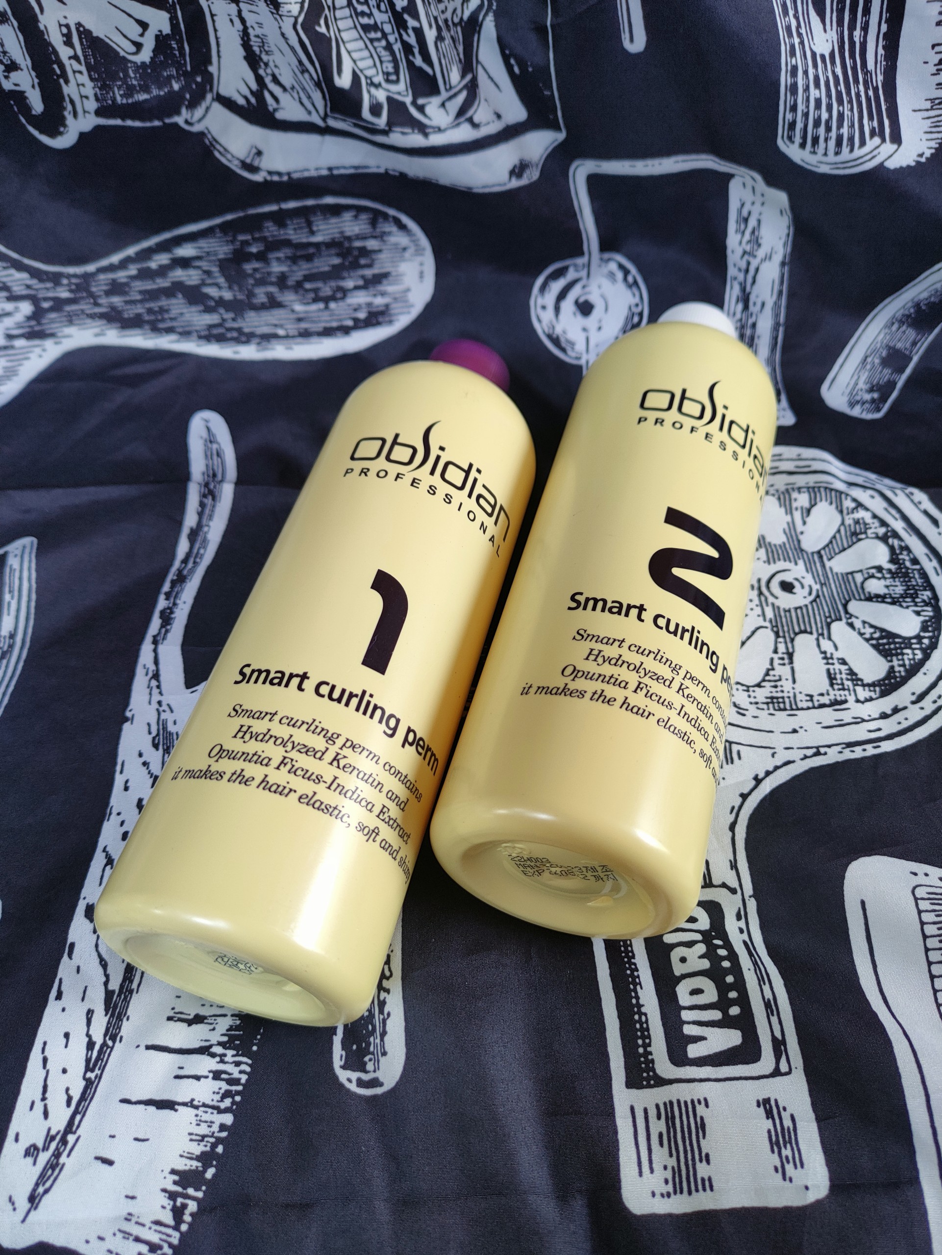 Thuốc uốn lạnh Obsidian 500ml Smart curling perm(1 cặp)